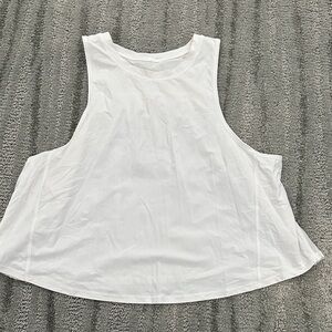 White Sleeveless Women's Top